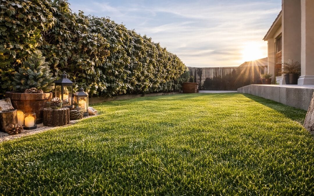 Pourquoi le gazon synthétique est une bonne idée en hiver ?