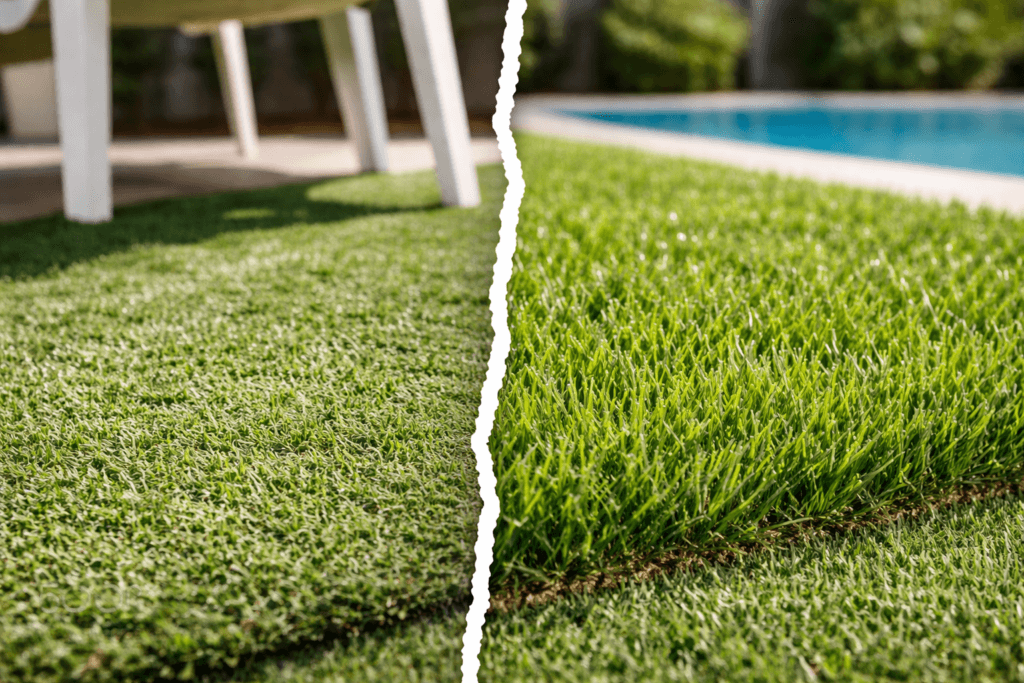 Pourquoi mon gazon synthétique s&rsquo;aplatit avec le temps ? Causes réelles et solutions durables