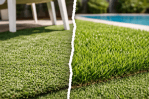 Pourquoi mon gazon synthétique s&rsquo;aplatit avec le temps ? Causes réelles et solutions durables